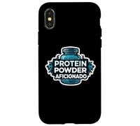 Protein Powder Aficionado Supplement Specialist Gym Lover Case for iPhone X/XS