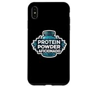 Protein Powder Aficionado Supplement Specialist Gym Lover Case for iPhone XS Max