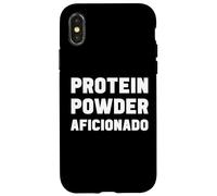 Protein Powder Aficionado Supplement Specialist Seller Gym Case for iPhone X/XS