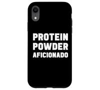 Protein Powder Aficionado Supplement Specialist Seller Gym Case for iPhone XR