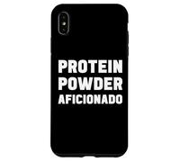 Protein Powder Aficionado Supplement Specialist Seller Gym Case for iPhone XS Max