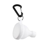Protein Powder Container - 50ml Supplement Storage Funnel | 6.6x5cm Leak Proof Protein Container Keychain, Gym Fitness Workout Travel Kitchen Pantry Organization Scoop Free Powder Holder Use