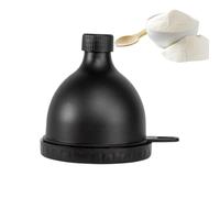 Protein Powder Funnel 100ml | Supplement & Shaker Bottle Dispenser Portable Travel Nutrition Container for Gym, Running, Hiking, Camping Daily Use