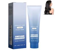 Protein Repair Straightening Cream, a two-in-one straightening cream, enriched with plant extracts, nourishes and conditions, quickly smoothes, and is suitable for frizzy and dry hair.