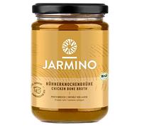 Protein-rich organic bone broth from chicken, and 28 g natural protein per glass, 12 x 350 ml bone broth, suitable for ketogenic diet and low carb diet, 20 hours, contains collagen