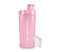 Protein Shaker 500 ml "Heaven" Leak-Proof, BPA with Clickable Strainer & Scale for Creamy Whey Shakes, Gym Fitness Mug for Isolate & Sport Concentrates, Protein Shaker, Original in Coral Pink