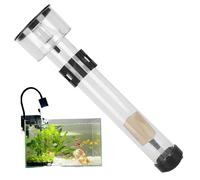 Protein Skimmer with Air Valve, Plastic Aquarium Skimmer Oil Removing Fish Tank Protein Separator for Fish Farming