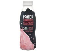Protein Strawberry & Raspberry Milk Shake 500ml (Pack of 8) "A symphony of flavors" Delicoius And Tasty