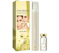 Protein Thread Lifting Set, Soluble Protein Thread and Nano Gold Essence Combination, Absorbable Collagen Thread for Face Lift, Reduce Fine Lines Wrinkle & Tight Skin (1pcs)