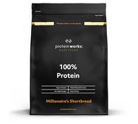 Protein Works - 100% Protein Powder, 100 Servings, Quad Protein Blend, Low Calorie, Low Fat Protein Shake, Phased Protein Release, Millionaire's Shortbread, 2.5kg