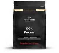 Protein Works - 100% Protein Powder, 100 Servings, Quad Protein Blend, Low Calorie, Low Fat Protein Shake, Phased Protein Release,