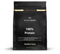 Protein Works - 100% Protein Powder, 50 Servings, Quad Protein Blend, Low Calorie, Low Fat Protein Shake, Phased Protein Release, Vanilla Crème, 1.25kg