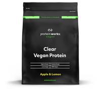Protein Works - Clear Vegan Protein, Refreshing High Protein Drink, 18 Shakes, Apple & Lemon, 270g