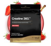 Protein Works | Creatine 360 - Gold Innovation, Creatine Monohydrate, CoQ10, Aquamin, Vitamin D3 & B6, Magnesium, Improves Focus, Mental Clarity, Cellular Support, Berry Burst, 60 Servings, 300g
