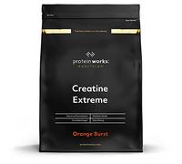 Protein Works - Creatine Extreme, Award-Winning 7g Superblend, Creatine Monohydrate, Citrate, Pyruvate, Optimal 2.4g Beta-Alanine, Enhanced with Glycine, Taurine & Dextrose, Orange Burst, 400g