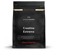Protein Works - Creatine Extreme, Award-Winning 7g Superblend, Creatine Monohydrate, Citrate, Pyruvate, Optimal 2.4g Beta-Alanine, Enhanced with Glycine, Taurine & Dextrose, Classic Cola Pop, 400g