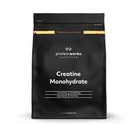 Protein Works - Creatine Monohydrate, Micronised Creatine Powder, 100% Purity, 200 Mesh Ultra Fine Creatine, Improves Performance, Strength & Power, Unflavoured, 166 Servings, 500g