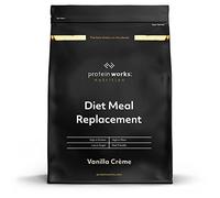 Protein Works - Diet Meal Replacement, Nutrient Dense Complete Meal, Immunity Boosting Vitamins, Affordable, Healthy And Quick, 28 Meals, Vanilla Crème, 2kg