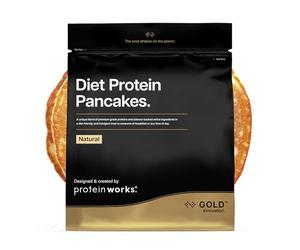 Protein Works | Diet Protein Pancakes - Gold, Natural, 25 Servings, 1kg
