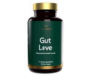 Protein Works | Gut Love, 11 Active Ingredients, Vegan, 60 Capsules