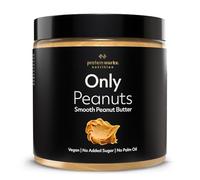 Protein Works - Peanut Butter, All Natural Nut Butter, No Added Sugar, Palm Oil Free, Vegan, Protein Rich Peanut Butter, Smooth, 500g