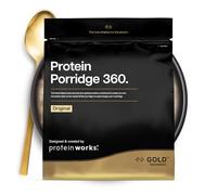 Protein Works | Protein Porridge 360 - Gold Innovation, High Protein, Low Sugar Breakfast, Added Vitamins & Minerals, Low GI Wholegrain Oats, High Fibre, Original, 6 Servings, 500g