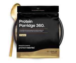 Protein Works | Protein Porridge 360 - Gold Innovation, High Protein, Low Sugar Breakfast, Added Vitamins & Minerals, Low GI Wholegrain Oats, High Fibre, Original, 26 Servings, 2kg