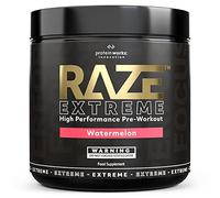Protein Works - Raze Extreme Pre Workout | Creatine, Caffeine & Beta Alanine | Energy Drink | Watermelon Breeze | 30 Servings