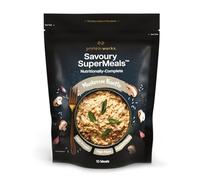 Protein Works | Savoury SuperMeals, Mushroom Risotto, 10 Meals | Hot Ready Meal, High Fibre, High-Protein Meal, 26 Vitamins & Minerals, Nutritionally Complete, Just Add Water