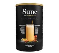 Protein Works - Sune, Premium Vegan Protein Powder for Women, 75+ Health Benefits, Superfoods Vitamins & Minerals, Probiotics & Prebiotics, Rich in Iron, Magnesium, Vitamin C, Salted Caramel, 600g