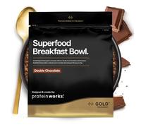 Protein Works | Superfood Breakfast Bowl - GOLD Innovation, Award-Winning Protein Cereal, High Protein Breakfast, Grains, Seeds, Oats, High Fibre, Double Chocolate, 20 Servings, 1.2kg