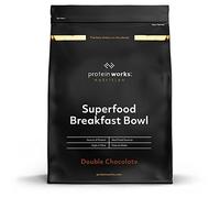 Protein Works - Superfood Breakfast Bowl , Nutrient Dense Natural Breakfast , High Protein Breakfast , High In Fibre , 10 Servings , Double Chocolate , 600g