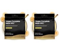 Protein Works | Vegan Complete Meal 360 - GOLD Innovation, Award-Winning Vegan Protein Meal Replacement Shake, Premium Plant-Based Ingredients, Vitamins & Minerals, Banana Smooth, 10 Meals, 1kg
