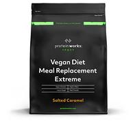 Protein Works - Vegan Diet Meal Replacement Extreme | Plant Based Meal Replacement Shake | Added Vitamins | Aids Weight Loss | 33 Servings | Salted Caramel Bandit | 2kg