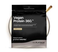 Protein Works | Vegan Protein 360 - Platinum Innovation, Premium Vegan Protein Powder, Plant-Based Protein Shake, Essential Vitamins & Minerals, Low Sugar, Unflavoured, 28 Servings, 1kg