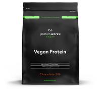 Protein Works - Vegan Protein Powder, Chocolate Silk, 33 Servings, 100% Plant...