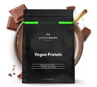 Protein Works - Vegan Protein Powder, Plant Based Protein Shake, Vegan Blend, Gluten Free, 33 Servings, Chocolate Silk, 1 kg