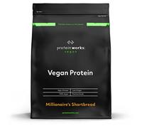 Protein Works - Vegan Protein Powder, Plant Based Protein Shake, Vegan Blend, Gluten Free, 33 Servings, Millionaire's Shortbread, 1 kg