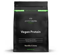 Protein Works - Vegan Protein Powder, Plant Based Protein Shake, Vegan Blend, Gluten Free, 66 Servings, Vanilla Crème, 2 kg