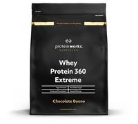 Protein Works - Whey Protein 360 Extreme, Premium Protein Blend, Whey Protein Isolate, Rich in BCAAs, Vitamins & Minerals, Glutamine, Digestive Enzymes, Chocolate Bueno, 34 Servings, 1.2kg