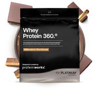 Protein Works - Whey Protein 360 | Premium Whey Shake | Whey Protein Powder Blend | No Added Sugar Protein Shake | 40 Servings | Millionaire's Shortbread | 1.2kg