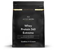 Protein Works - Whey Protein 360 | Premium Whey Shake | Whey Protein Powder Blend | No Added Sugar Protein Shake | 20 Servings | Cookies 'n' Cream | 600g