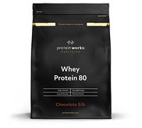 Protein Works - Whey Protein 80 (Concentrate), Low Calorie Protein Shake, Whey Protein Shake, 33 Shakes, Chocolate Silk, 1kg
