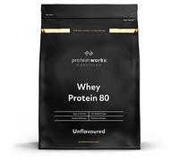Protein Works - Whey Protein 80 (Concentrate), Low Calorie Protein Shake, Whey Protein Shake, 66 Shakes, Unflavoured, 2kg