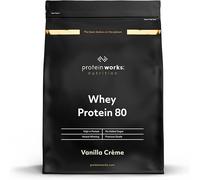 Protein Works - Whey Protein 80 (Concentrate), Low Calorie Protein Shake, Whey Protein Shake, 33 Shakes, Vanilla Crème, 1kg