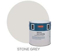 Protek Royal Exterior Paint 1 Litre - Stone Grey - Protek Royal Exterior Paint 1 Litre - Stone Grey
