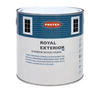Protek Royal Exterior Paint 125ml, Warm Clay, Exterior Wood Paint