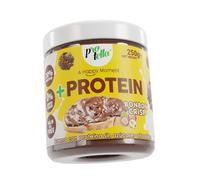 Protella Store - Protein Creams - Protella Bonbon Crisp 250g - Chocolate Protein Cream with Hazelnuts and Almond Ducts. No Added Sugars and No Palm Oil.