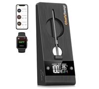 ProTemp 2 Plus Wireless Meat Thermometer with Temperature Controller, Needle Meat Probe Unlimited Range Bluetooth & WiFi Enabled Smart Cooking Grilling Smoker BBQ Oven Kitchen (Stand + 1 Probe)