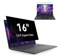 Protescreen Laptop Privacy Screen Filter 16 Inch 16:9 Aspect Ratio | Removable Anti Spy Blue Light Glare Anti Scratch Laptop Screen Privacy Shield for HP/Lenovo/Dell/Acer/Asus/ThinkPad/Sony
